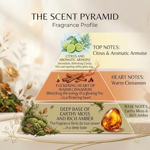 Image of MYSTIC AURA Ember Dance Pour Homme | Eau de Parfum for Men | 20 ml | Spicy Aromatic Fragrance | Long Lasting Luxury Scent | Vegan & IFRA Compliant