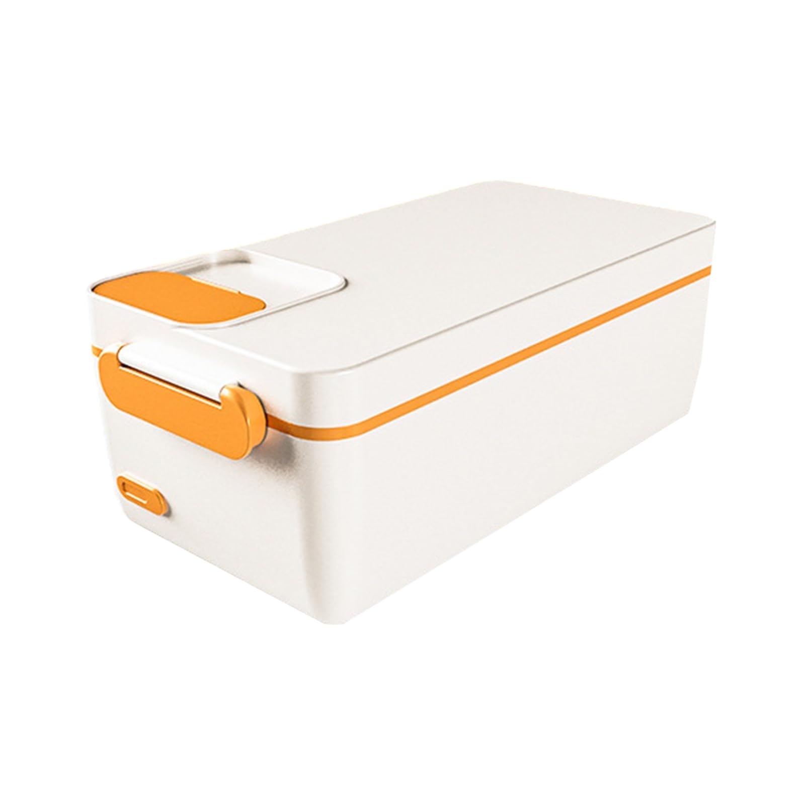 hogtnd ABS Electric Heater Container 1L Keeps Meals Warm Perfect for Desk, Dorm, Road Trips, Students Lunch, Heating Box