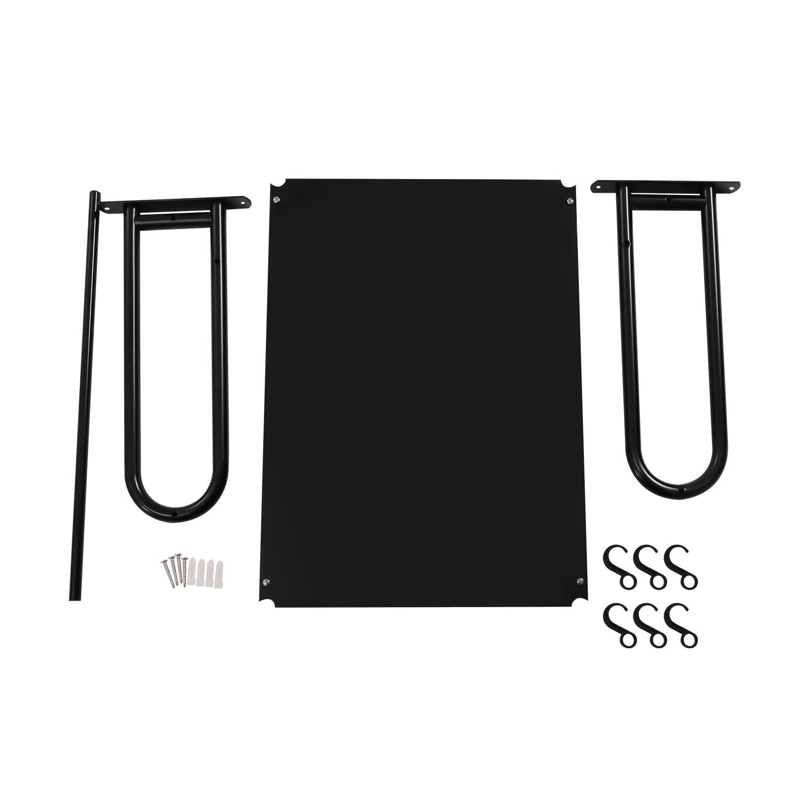 Lilyeriy Magnetronhouder, Roestvrijstalen Wand Magnetron Magnetronhouder Wandhouders, Rek met 6 Hakens Keuken 53 x 38 x 18cm