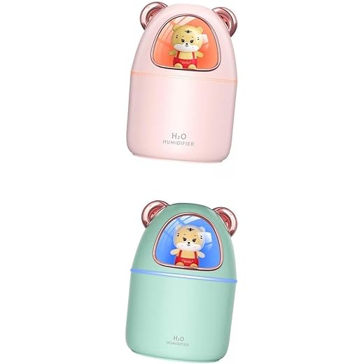 ATORSE 2 Sets Air Humidifier Night Light Aroma Diffuser Two