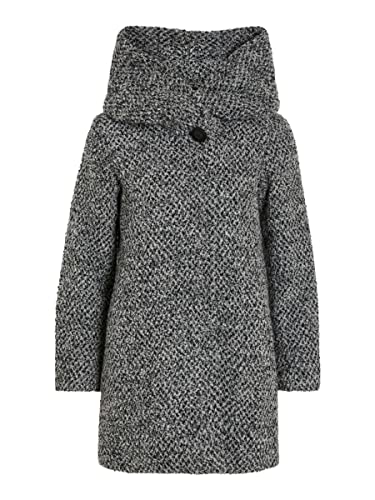 Vila Female Mantel Wollgemisch Kapuzen