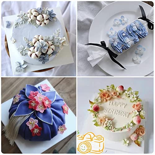 Mujiang Gumpaste Flower Silicone Veining Mold Fondant Cherry Blossom Veined Mold Gum Paste Plumeria Flower Mold Leaf Mold For Cake Decoration Cupcake Topper Candy Clay Chocolate Gum Paste Set Of 4 #TOP5