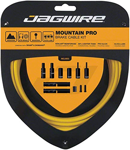Jagwire PCK407 Kit de Cables y Fundas, Unisex Adulto, Amarillo, TU EU Cover