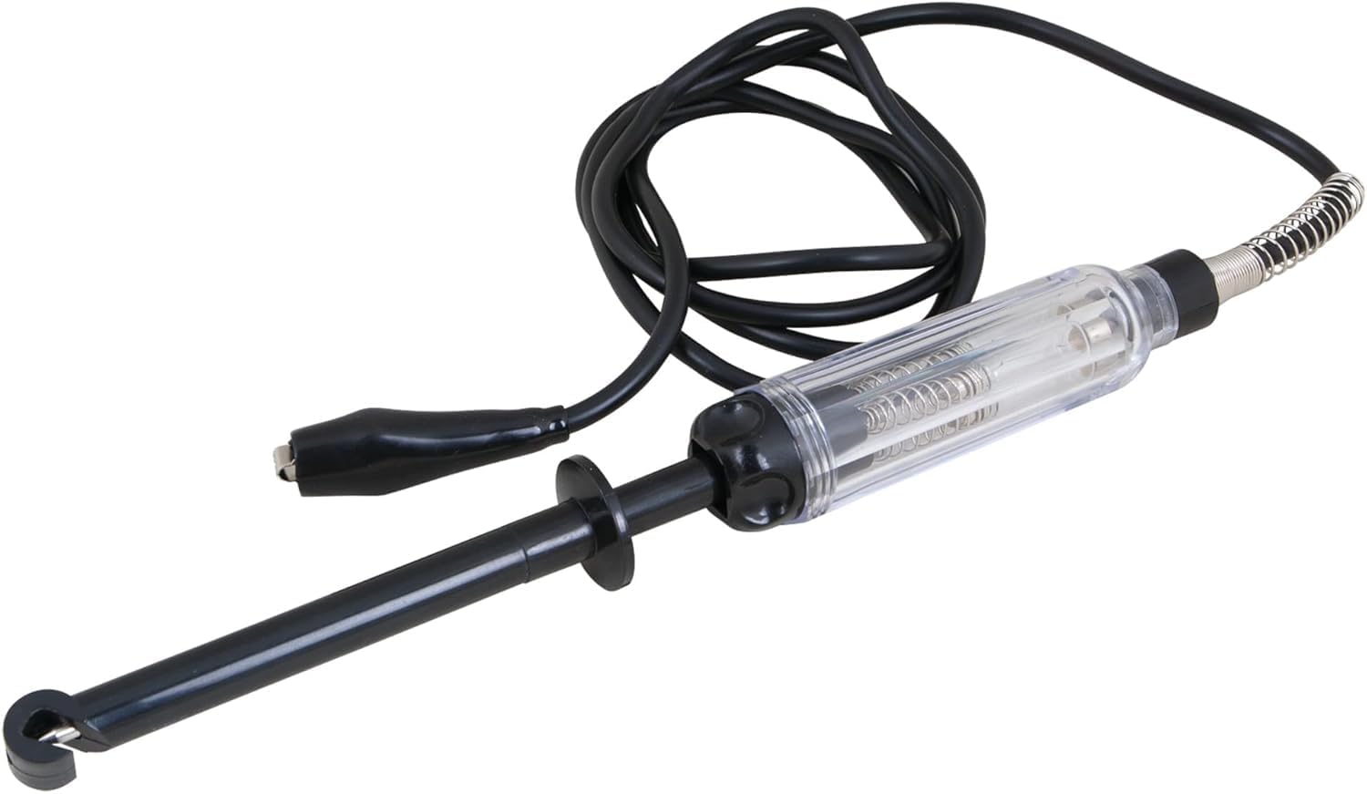 W2993 6-24V Circuit Tester with Wire Piercing Molded Hook Probe for Circuit Shorts Identification and Testing in Tight Places, Black