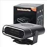 12v car defogging and defrosting heater, car heaters for vehicle, dual cooling and heating, rapid heating, suitable for car, RV, SUV front windshield hot air heater vehicle warm air blower