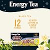 Celestial Seasonings Energy Black Tea, Caffeinated, 12 Tea Bags Box (Pack of 6)