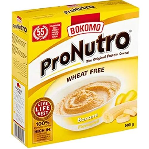 Bokomo ProNutro Wheat Free Banana Cereal 500g (2-pack)