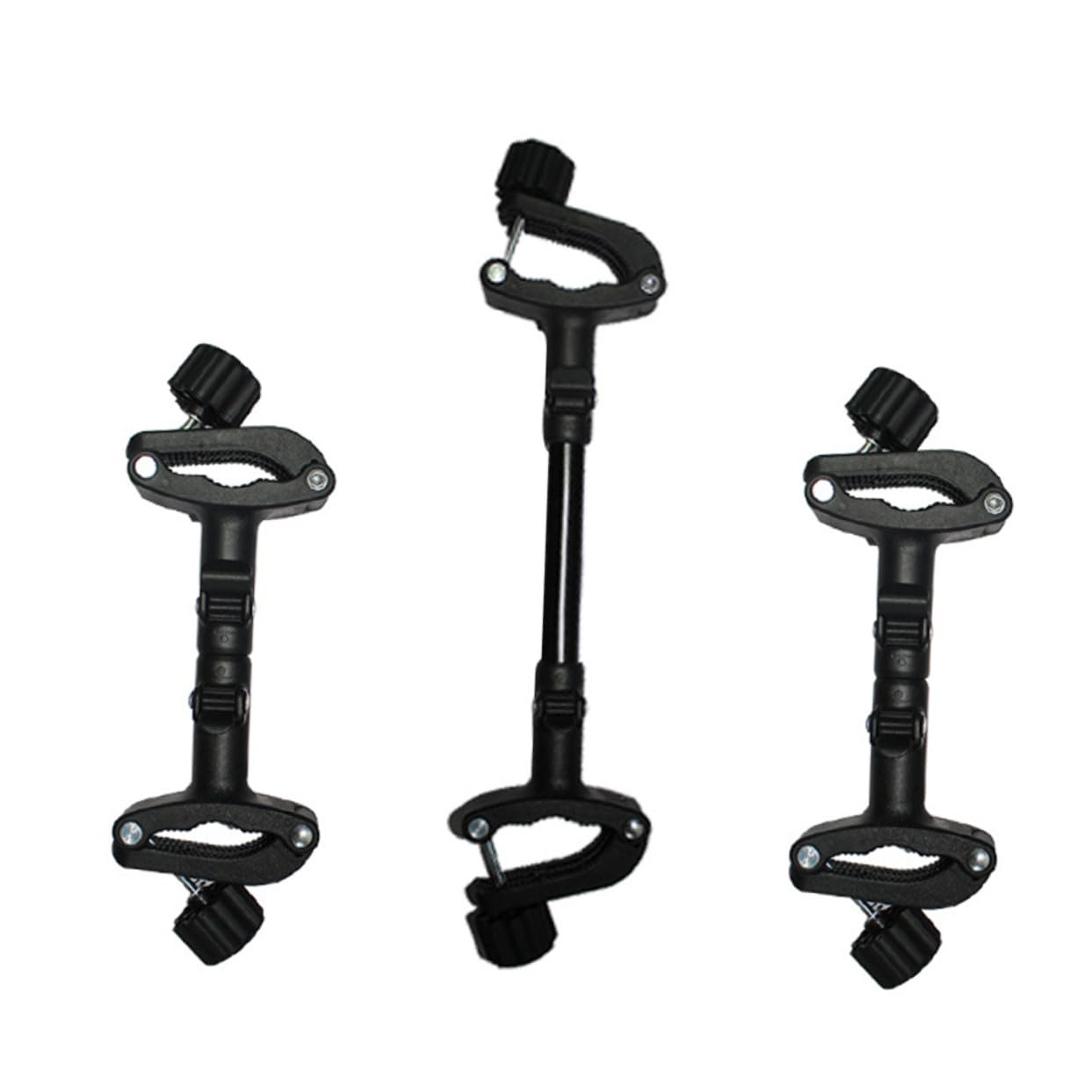 Conector para Cochecito Doble Ajustable, 3 Piezas de Hierro