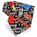 Teacher Black Microfiber Tie