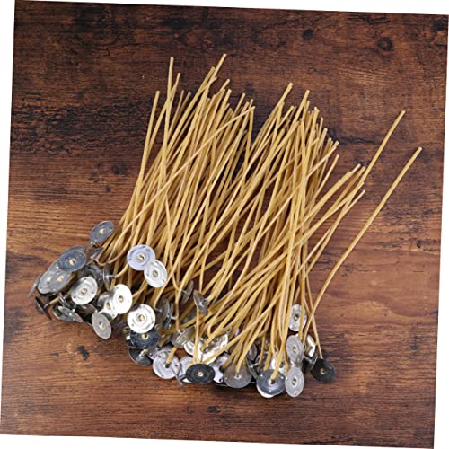 Mechas para velas de algodón y cera de abejas, 300 pcs miniatura 4