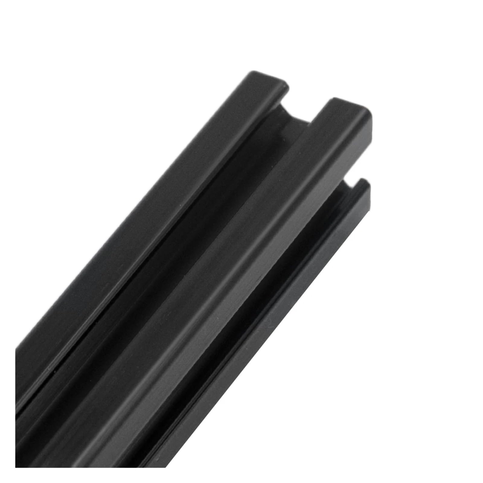 4 pz/lotto Nero 2020 Profilo In Alluminio Standard Europeo Anodizzato Estrusione 200 350 800mm Lunghezza (100mm)