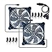 Produktbild Meres USB Cooling Fan with Double grilles and rubber Feet for airport Express router, HDD Case, PS, Xbox, Cooling Pad for Time Capsule with the Size 120 x 120 x 25 mm