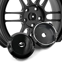 Rhinotuning 4pcs 68mm Wheel Hub Center Caps Black for RPF1 Wheel Rims #44742-SHJ-A90#08W15-SLJ-0M00-A2, 68mm2.86in/64mm2.52in Replacement Wheel Caps