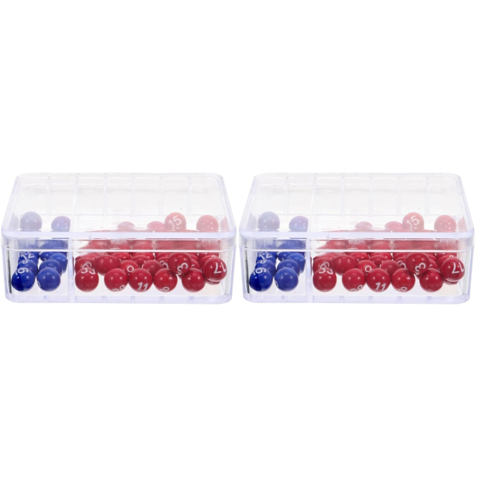 SAFIGLE 2 Sets Lottery Simulator Number Ball Lottery Ball Machine Tennis Ball Machines Colourful Bingo Balls Lucky Ball Machine Table Tennis Balls Filler Adult Acrylic