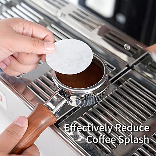 Watchget Espresso Paper Filter 58Mm, Disposable Coffee Filter Paper Unbleached Espresso Filter Puck Screen Portafilter Paper Compatible With 58Mm Portafilters Baskets Espresso Coffee Maker, 100 Pieces #TOP7