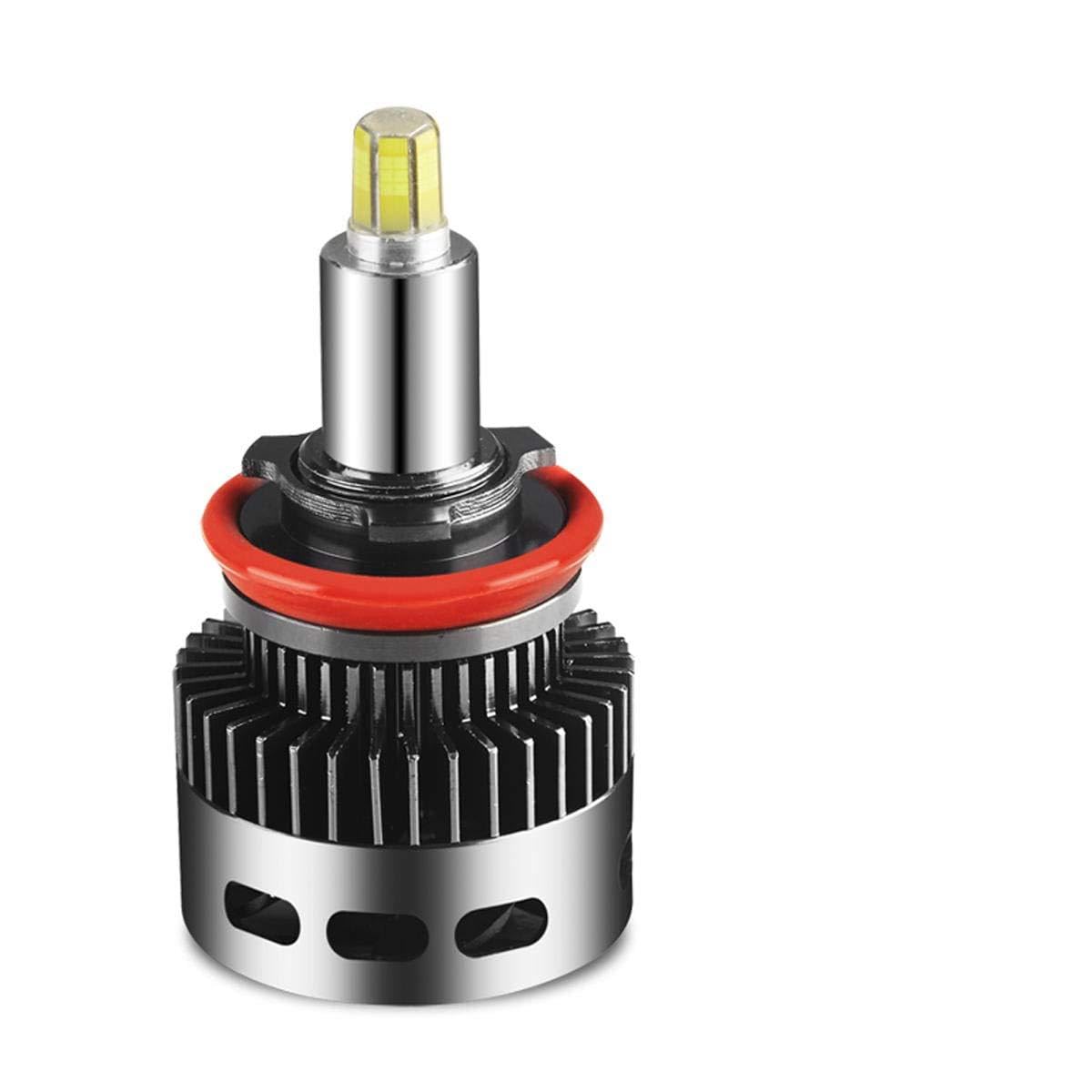 X8 Csp 6 boczne żarówki LED do reflektorów samochodowych H1 H7 9005/9006 9012 serii D 100 W 14400 lm 3D 360 stopni lampa przeciwmgielna 6500 K - H8/H9/H11