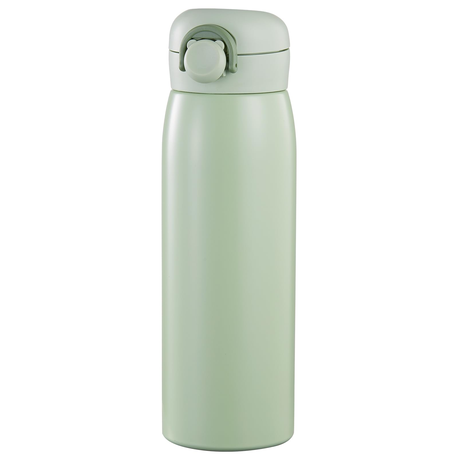17 oz Mini Water Bottle Small Stainless Steel Thermoses, Green