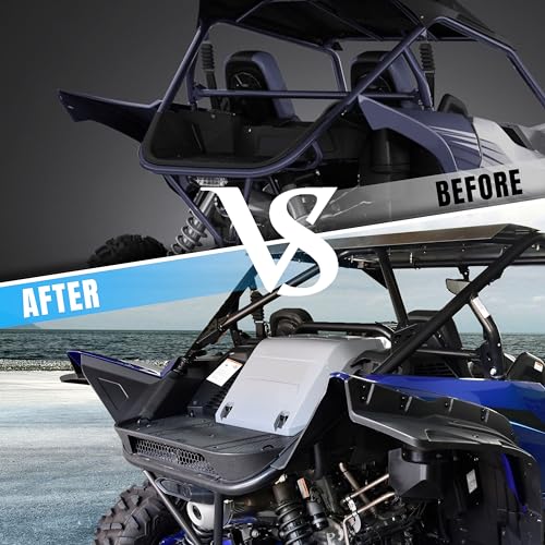 Image of SAUTVS Rear Mud Flaps Mud Guards Extension for Yamaha YXZ1000R, Extended Fender Flares for Yamaha YXZ 1000R /SE /SS /SS SE /SS XTR 2019-2025 Accessories (2PCS)