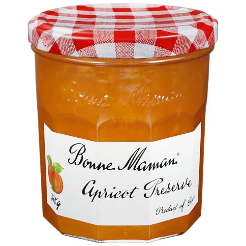 Image of Bonne Maman Apricot Preserve Marmalade Fruit Jam, 13 oz ℮ 370 g