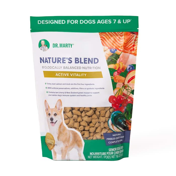 Dr. Marty Nature's Blend Active Vitality Freeze Dried Dog Food