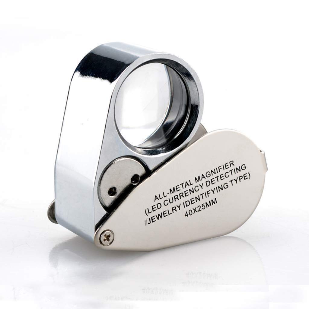 Loupe à main 40 fois CRODY pour l'identification de bijoux antiques