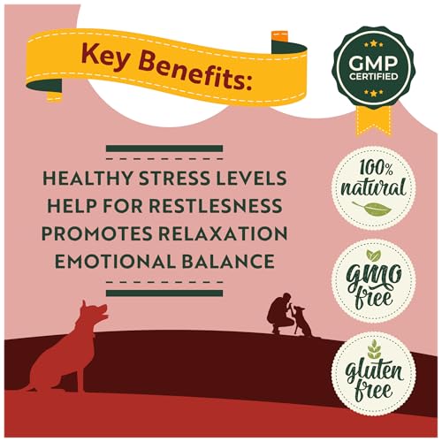 Healthy Paws Calming Treats for Dogs – Natural Anxiety & Stress Relief – Helps with Separation, Barking, Travel, Hyperactivity, Reactivity & Aggression – Calms Without Drowsiness - Image 4