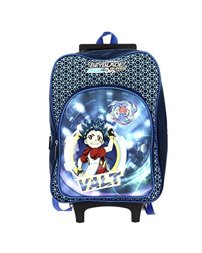Beyblade Burst: Mochila con ruedas azul Talla única
