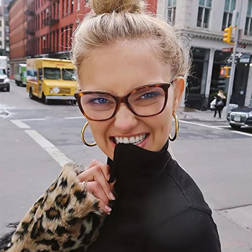 Doubnine Tube Hoop Earrings Gold Lightweight Large Earrings Women Fashion Jewelry4