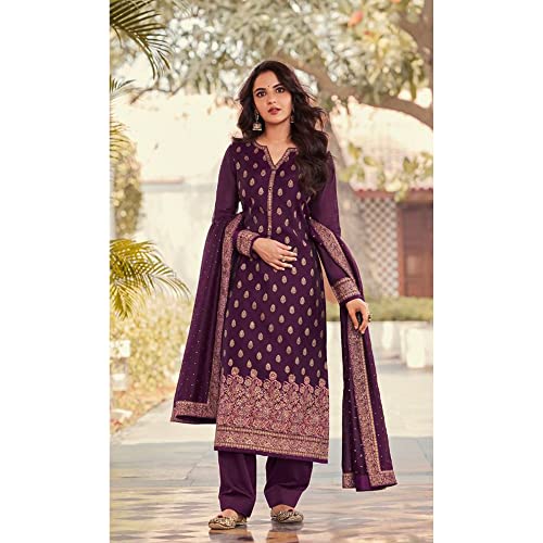 Image of Women's Wear Ready To Wear Designer Salwar Kameez Suits Indian Pakistani Beautiful Plazzo Pant Dress