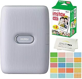 Fujifilm Instax Mini Link Smartphone Printer Plus Fujifilm Instax Mini Films 20 Pack