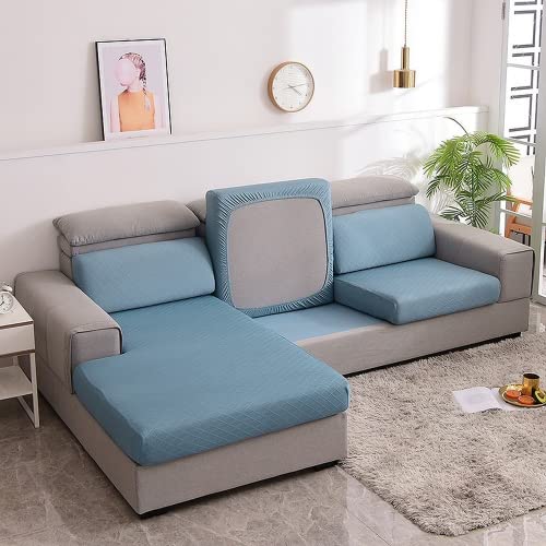Funda asiento sofa jacquard para protector de sofa chaise longue universal 2XL 2