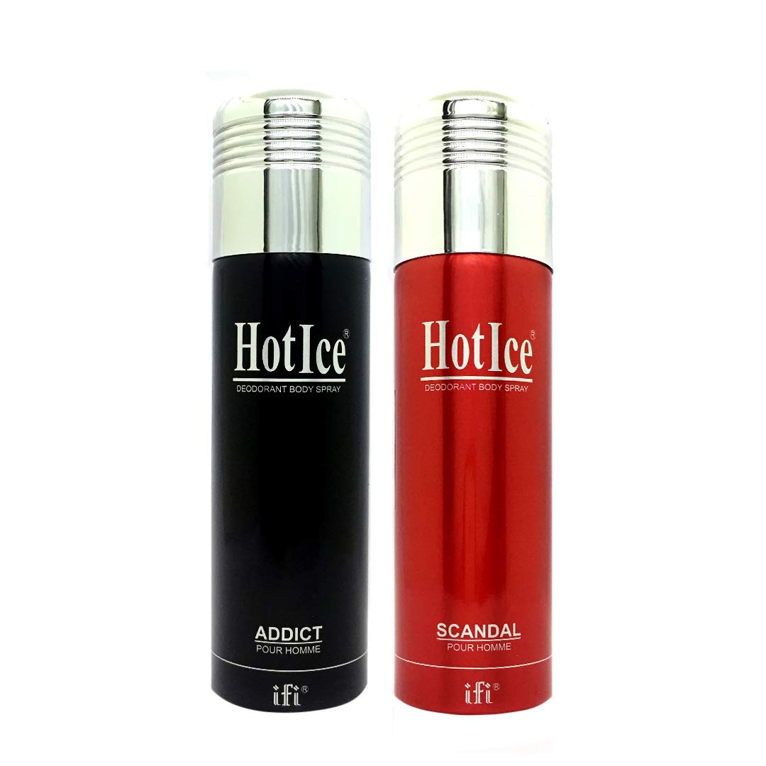 Buy Hot Ice Deodorant Spray for Refreshing Classic Fragrance, Crafted