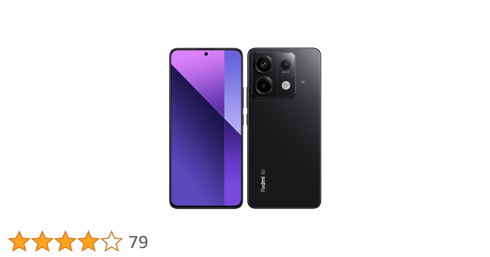 Amazon | SIMフリー Redmi Note 13 Pro 5G XIG05 [ミッドナイト