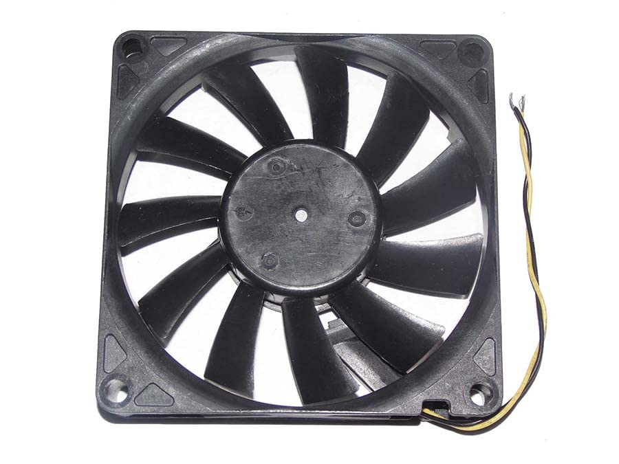 Ventilador de refrigeración 12V 80mm D08R-12TL con 2 cables para servidor 2