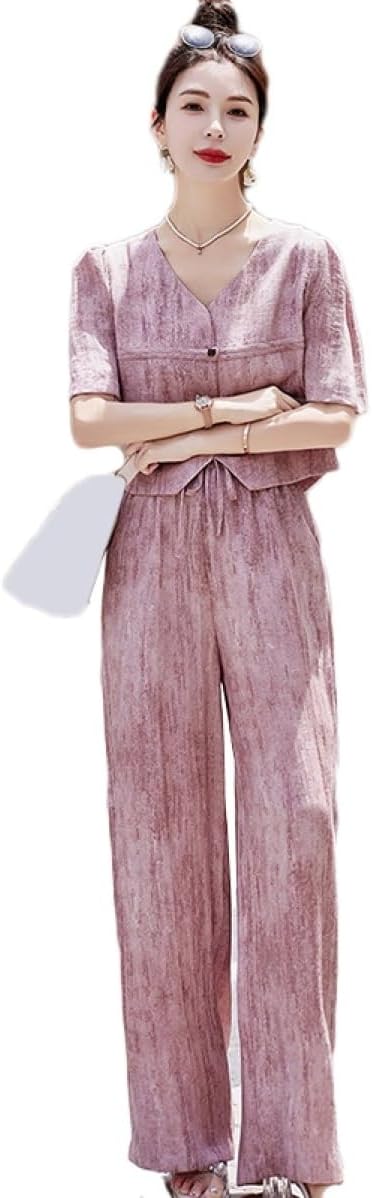 美品✨インディヴィ セットアップ パンツスーツ ノーカラー ストレッチ 洗える 未使用級【2023】インディヴィ ノーカラー スーツセットアップ パンツ