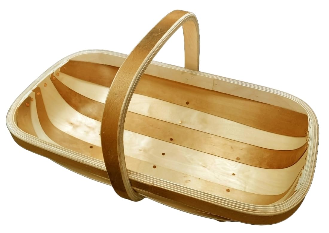 Trug Makers Natural Wood Sussex Trug Harlequin No.8