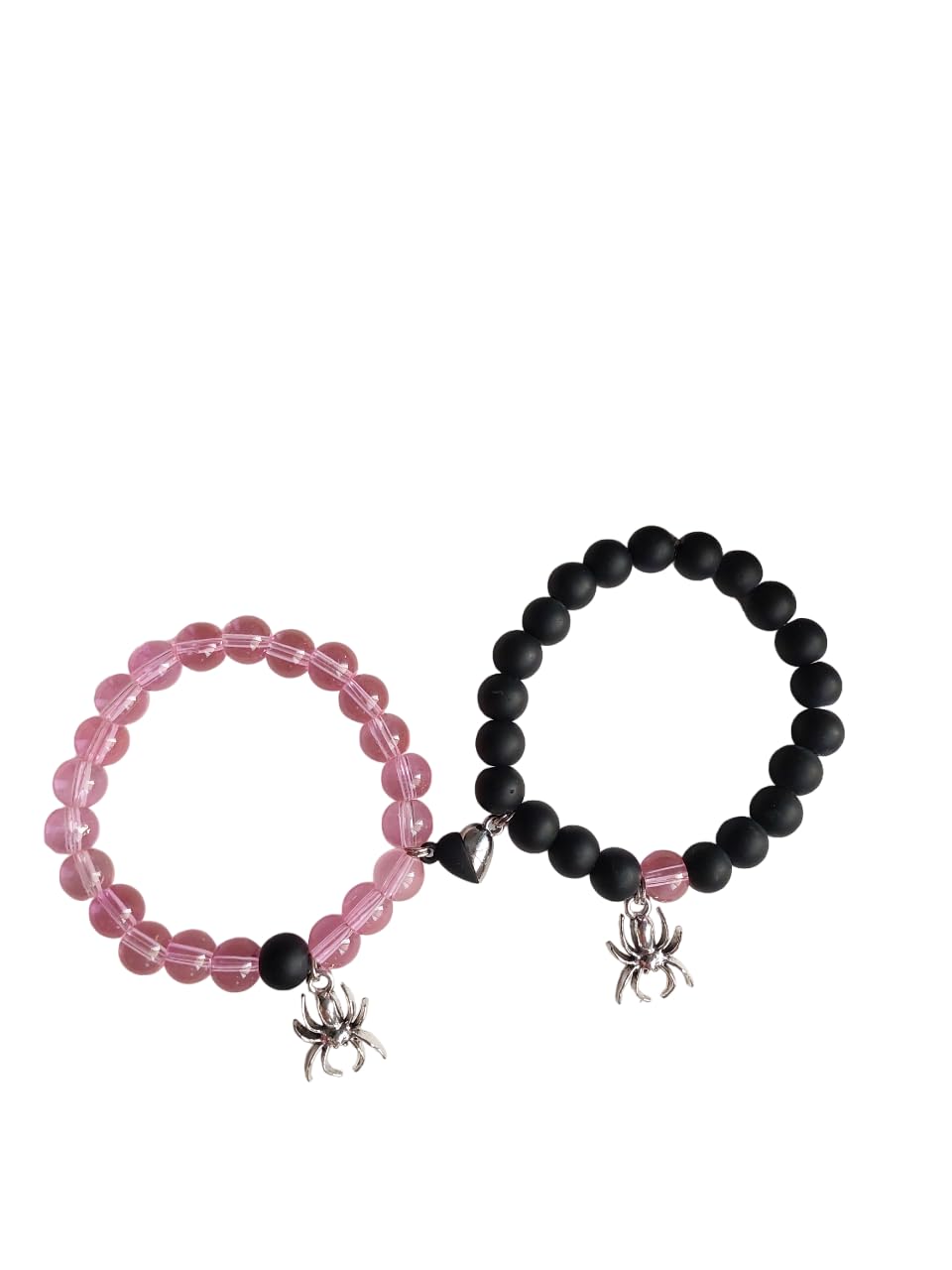 Octagon Hub Stylish Spiderman Magnetic Couple Bracelet|Matching Couple Bracelet Y2k Aesthetics Gift| Unique Gift for Her and Him| two bracelets Friend Bracelet| Soulmate bracelet - Pack of 2 (B0D7S1HYG9) Amazon Price History, Amazon Price Tracker