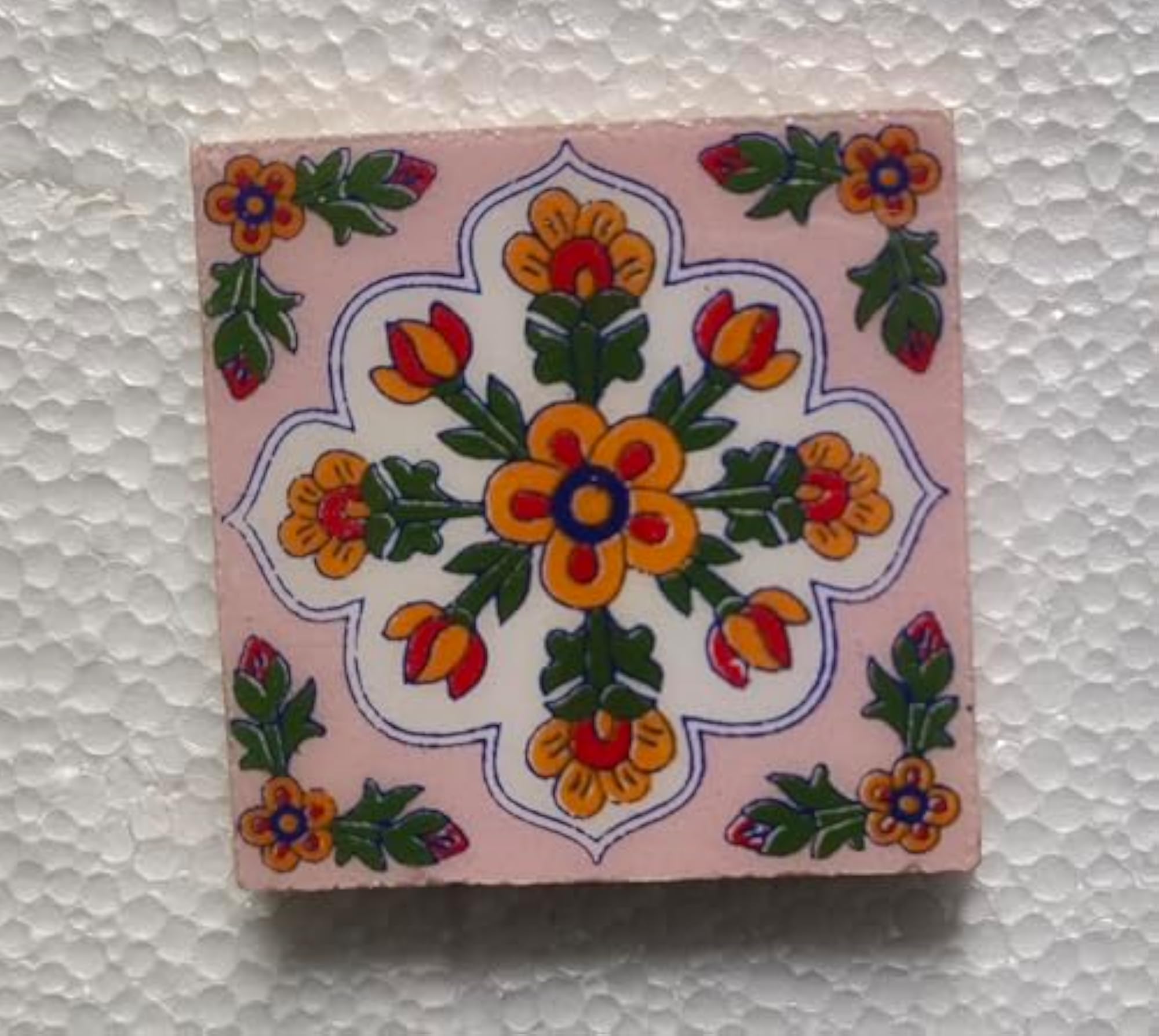 Art Classic Decorative Ceramic Tiles, Pack of 8