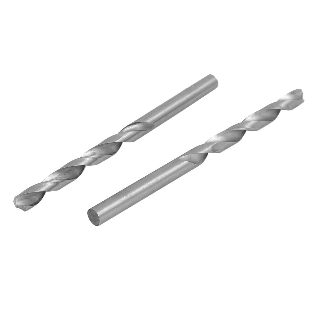 Aexit 5mmx85mm Stainless End Mills Steel Double Flutes Straight Shank End Mill Cutter Drill Tapered End Mills Bit 5pcs