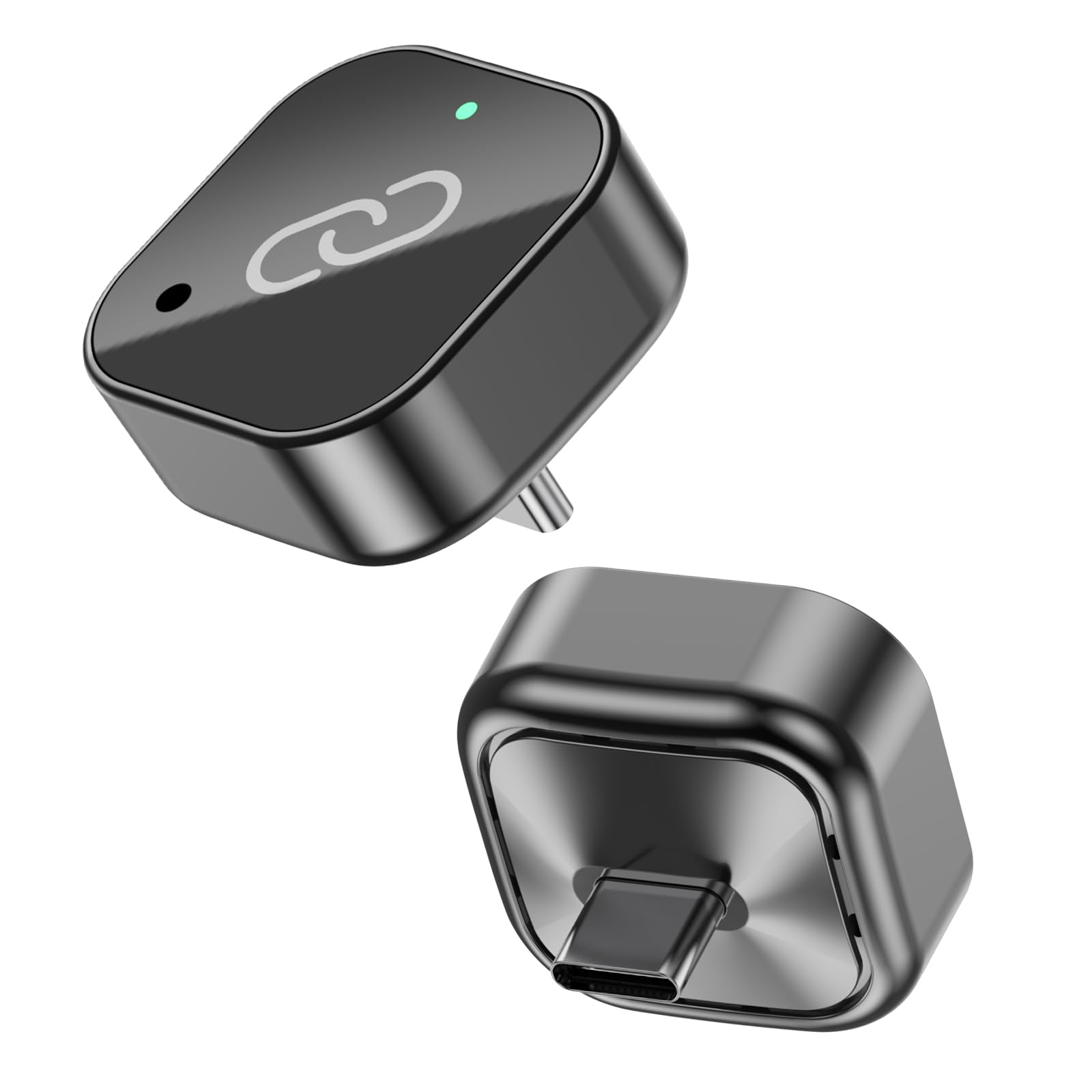 Photo 1 of ?2-in-1 Wireless CarPlay & Android Auto Adapter USB-C?Hyphoon Wireless CarPlay Adapter for Factory Wired CarPlay Cars, Wireless Android Auto Dongle, Plug & Play Car Adapter for iPhone & Android Phones