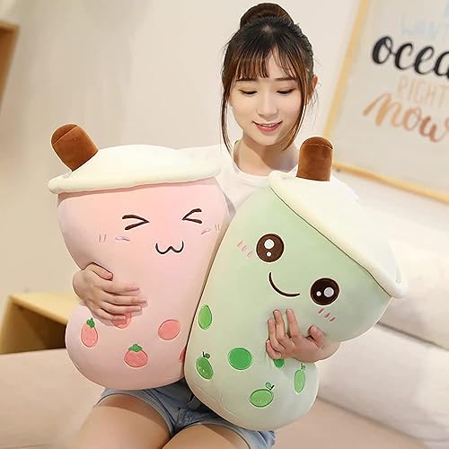 Miniatura 3 de Lindo cojín de peluche Boba, peluche en forma de taza de té con burbujas, almohada de peluche en forma de taza de té con leche, almohada de peluche