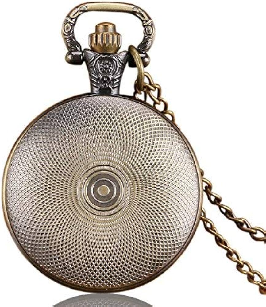 Amazon.co.jp: アンティーク デザイン ギア懐中時計スチーム パンク