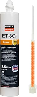 Simpson Strong-Tie ET3G10 - 8.5oz Epoxy Anchoring Adhesive w/ Nozzle