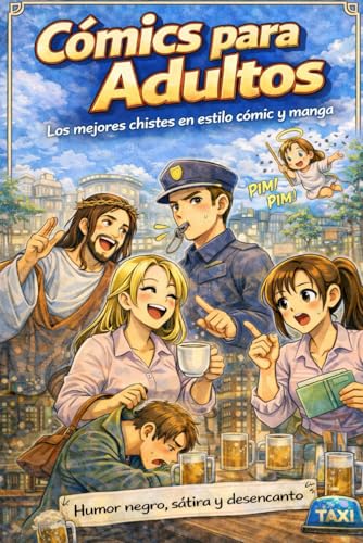 Cómics para Adultos - Los Mejores Chistes en estilo Cómic y Manga: Humor negro, sátira y situaciones cotidianas en estilo cómic - El Regalo de Broma Perfecto