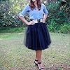 WDPL Women's A Line Short Skirts Knee Length Tutu ... #3