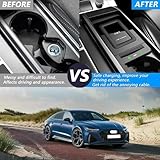 Wireless Car Charger for Audi A6 S6 Rs6 (2019-2022) A7 S7 Rs7 (2020 2022) All Models Accessory with 15w Wireless And Usb Qc3.0 Fast Charging Gift for Family - Image 5