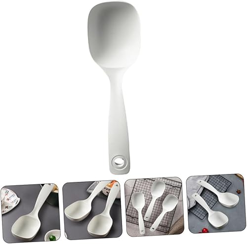 Miniatura 4 de VOSAREA Cuchara Accesorios para olla arrocera, cucharón de salsa de pizza, espátula de arroz, molde de bolas de arroz, utensilios de cocina de