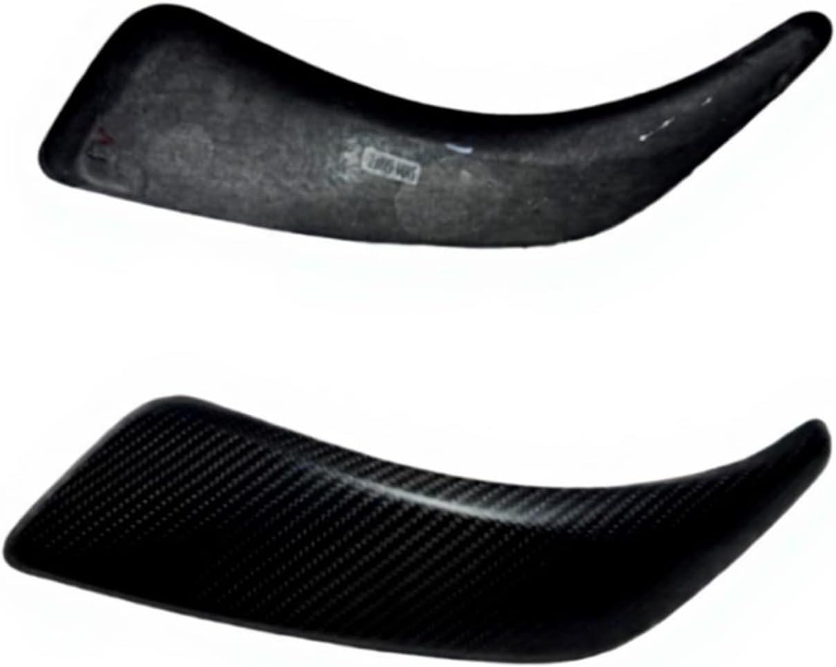 2012 2013 2014 2015 2016 Compatible for BMW F21 F22 218i 220i 228i M235i 2 Door Gloss/Matte Black Carbon Fiber Interior Door Handle Cover(A Gloss Black)