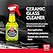 Griot's Garage Ceramic Glass Cleaner Spray for Car Windows, Windshields, Mirrors and Home Use, Cleans and Protects, Streak-Free, 10835, 22oz