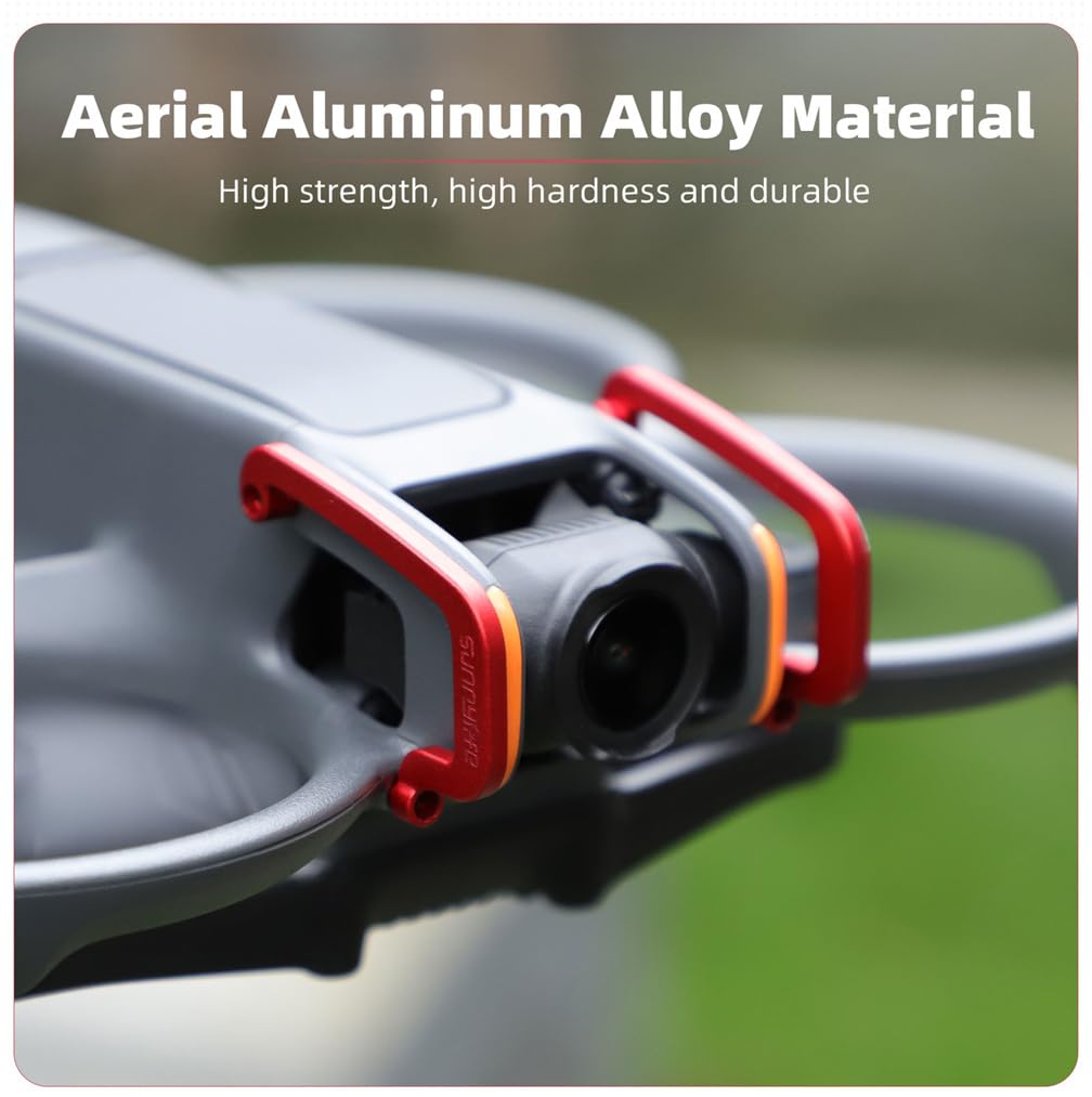 Avata 2 Gimbal Bumper Für DJI Avata 2 – Anti‑Kollisions‑Schutz Aus Alu, Kamera‑Schutz (orange)